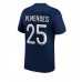 Billige Paris Saint-Germain Nuno Mendes #25 Hjemmetrøye 2022-23 Kortermet